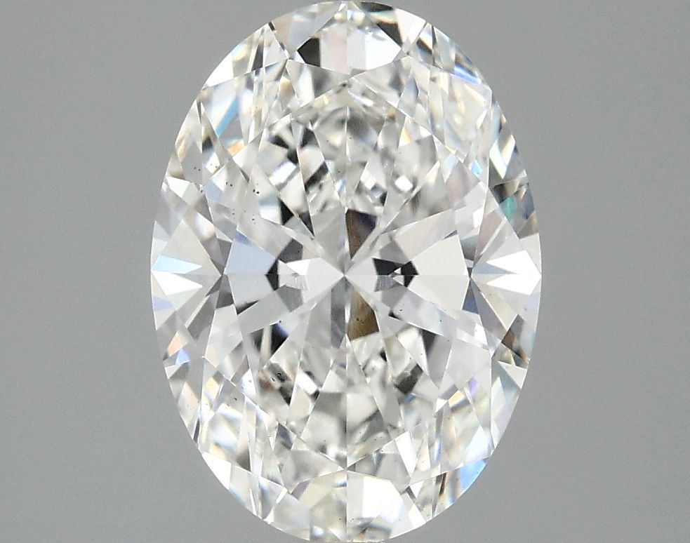2.72 ct. oval Lab Grown Diamond front image