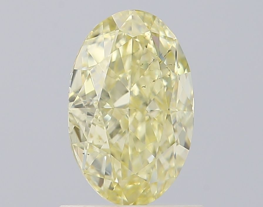 Diament 1.0 ct Fancy Light Yellow/SI1