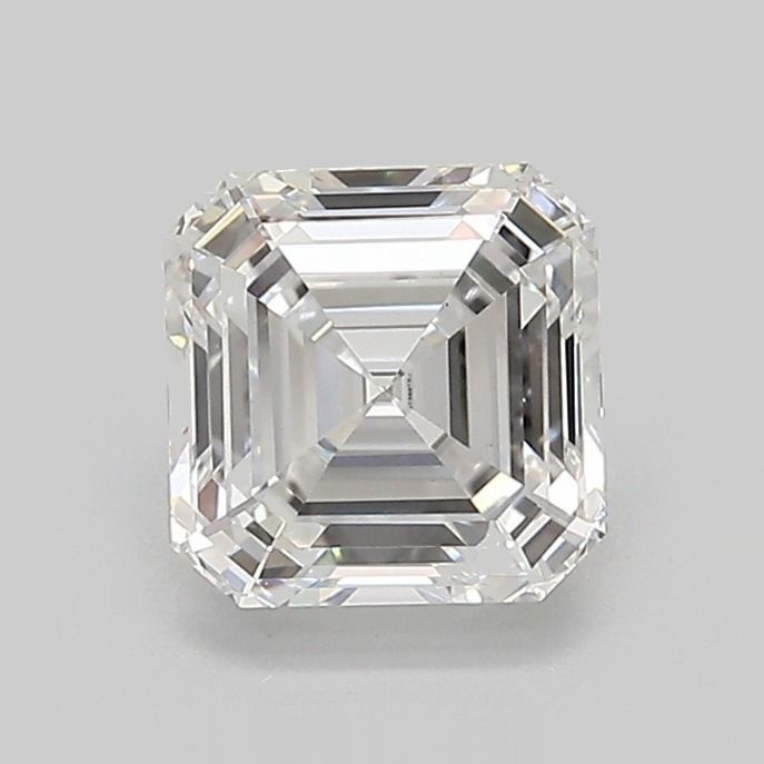1.57 ct lab-grown Asscher Diamond