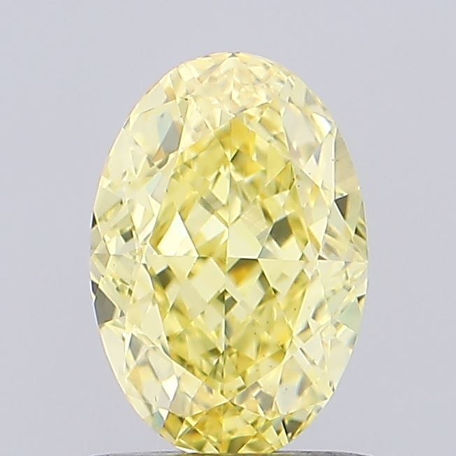 1.23 CT Fancy Intense Yellow OVAL