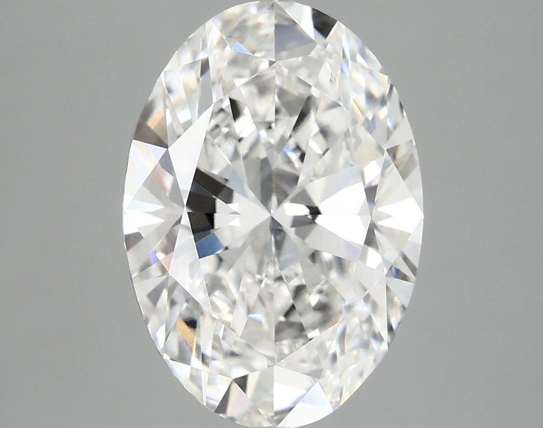 3.91 ct. oval Lab Grown Diamond front image