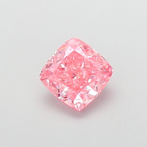 1.09 CT Fancy Vivid Pink CUSHION MODIFIED