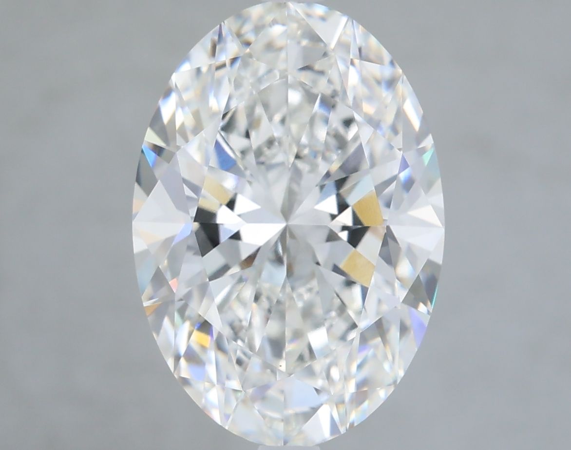 5.07 ct. oval Lab Grown Diamond front image