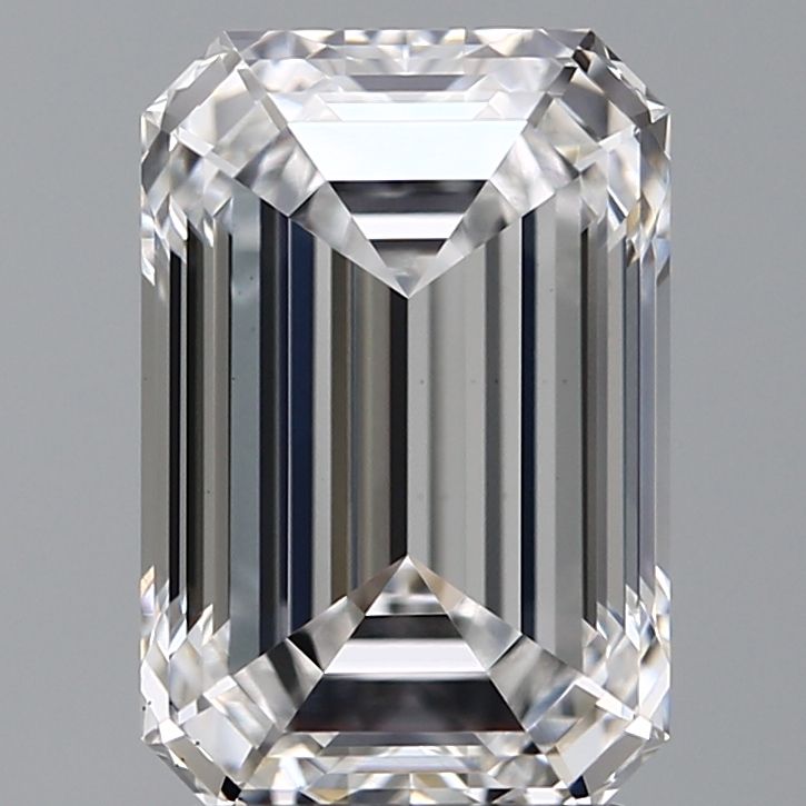 3.09 ct. emerald Lab Grown Diamond front image