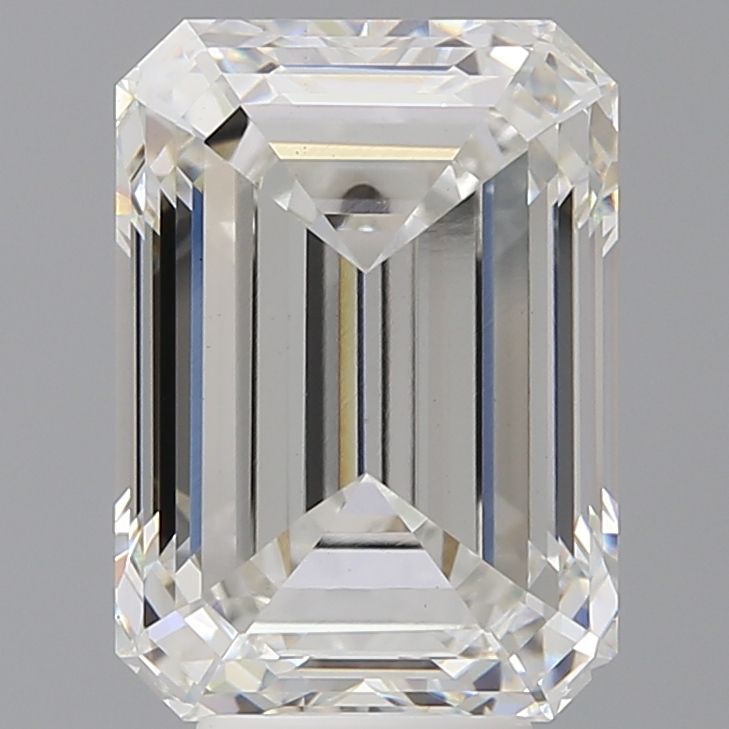 6.56 ct. emerald Lab Grown Diamond front image