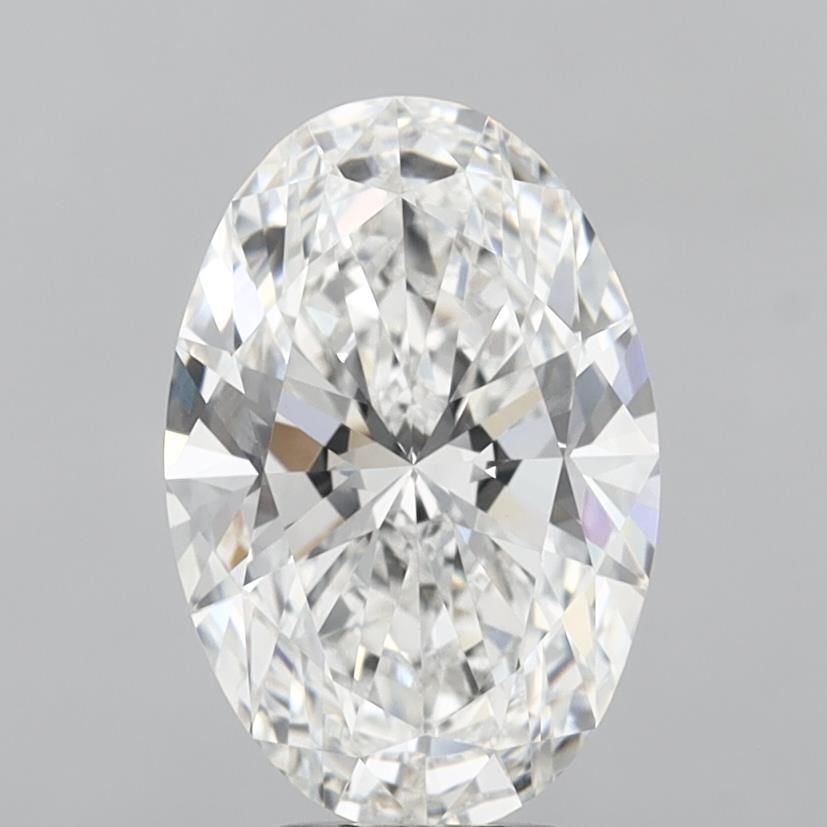 5.05 ct. oval Lab Grown Diamond front image