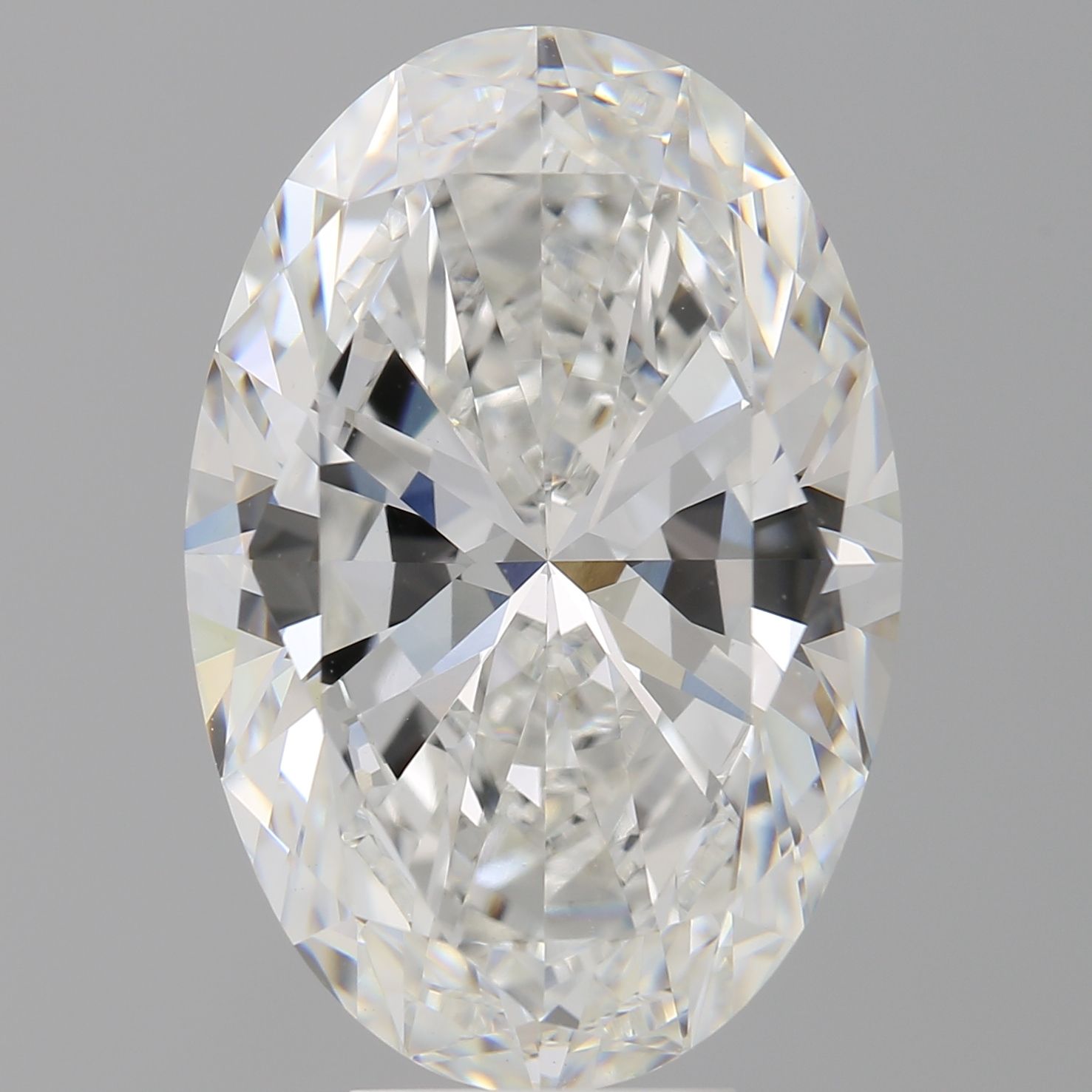 8.03 ct. oval Lab Grown Diamond front image