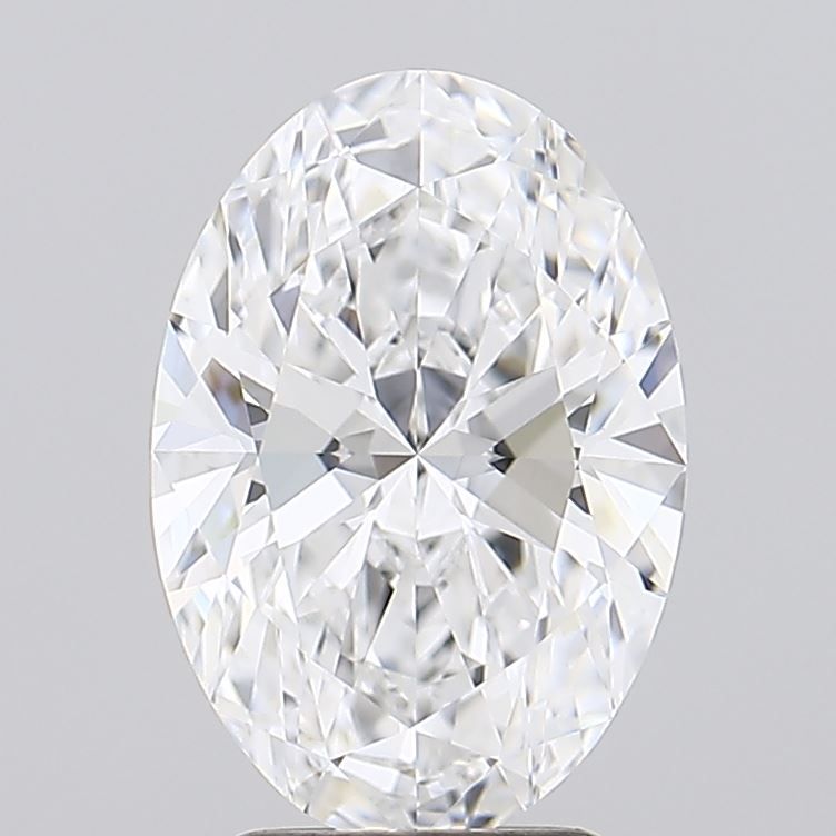3.25 ct. oval Lab Grown Diamond front image