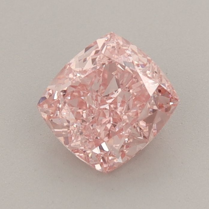 0.93 CT Fancy Vivid Pink CUSHION MODIFIED