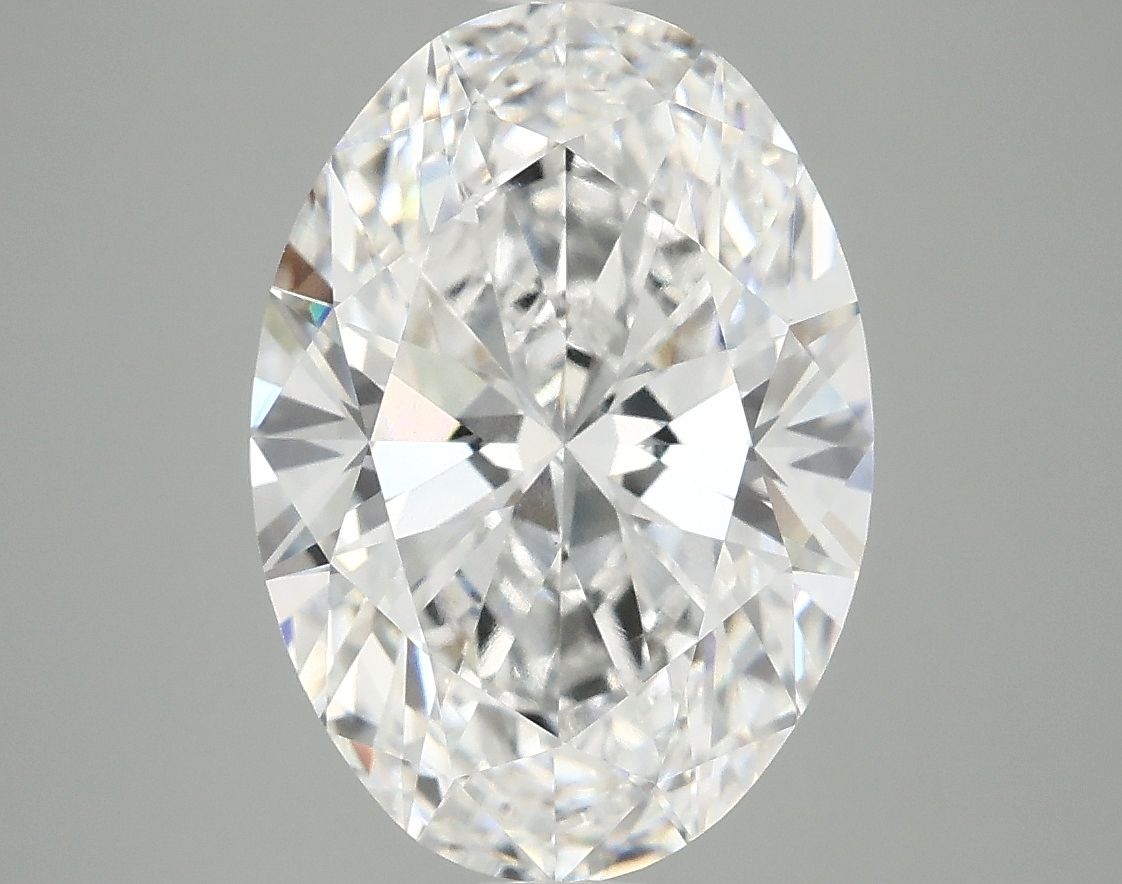 4.08 ct. oval Lab Grown Diamond front image