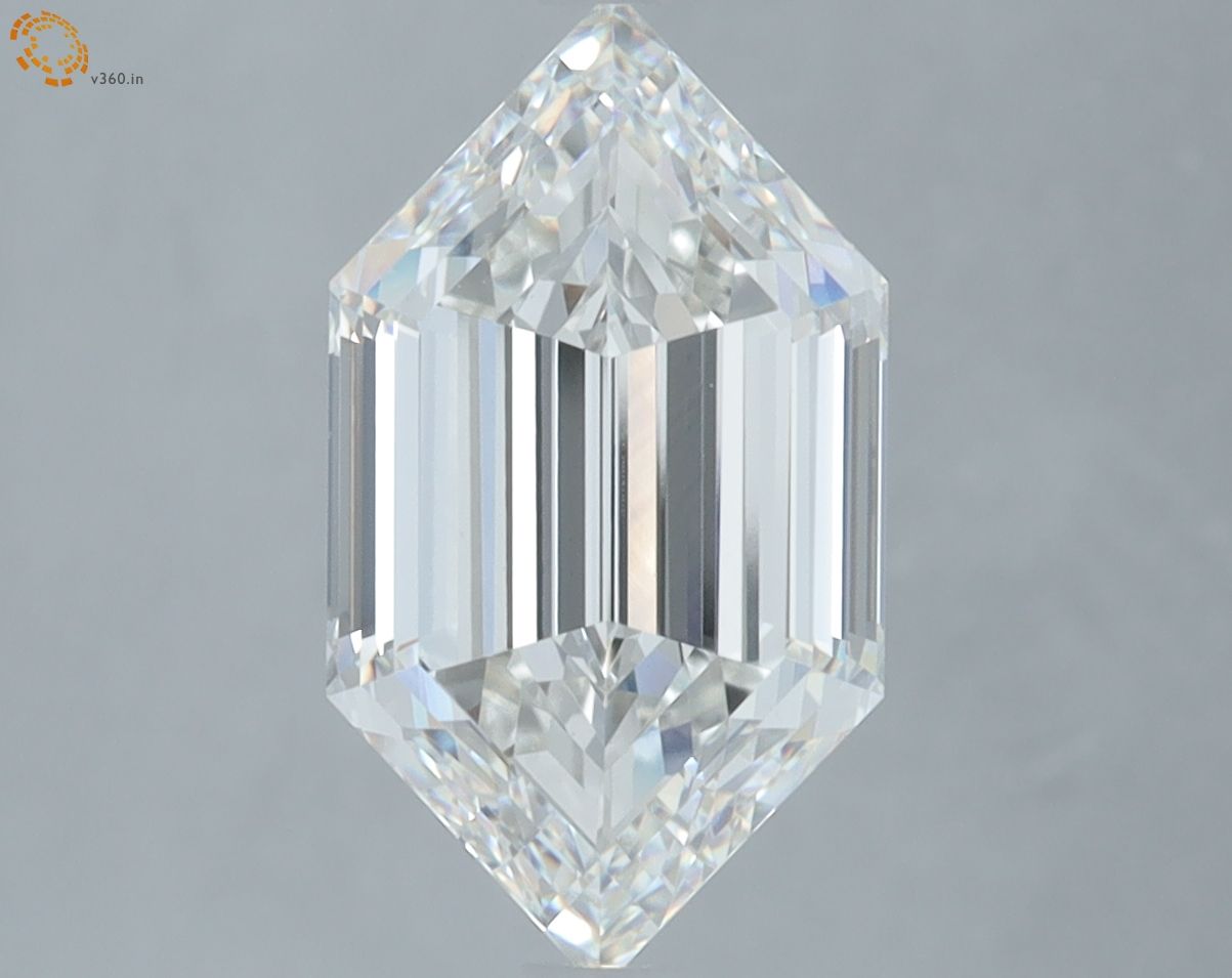 3.58 ct lab-grown Hexagonal Diamond
