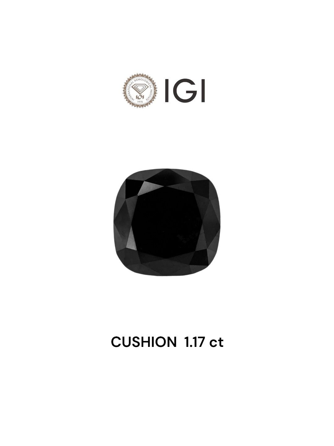 1.17 ct Cushion modified Diamond