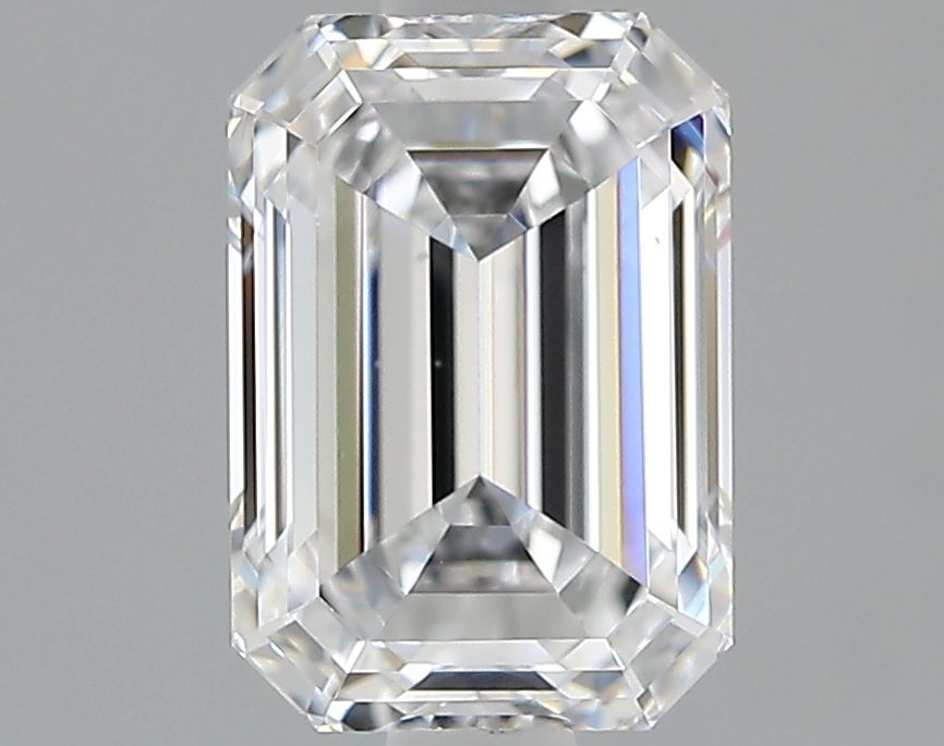Diamant Émeraude 1.51 ct - Couleur D - Pureté SI1