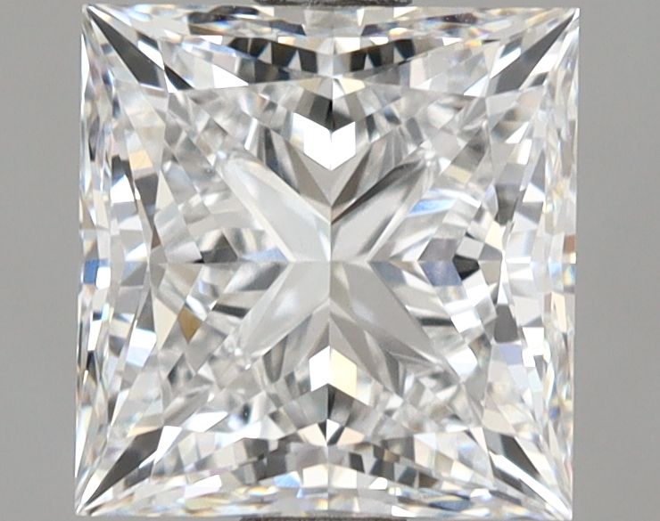 3.08 ct. princess Lab Grown Diamond front image