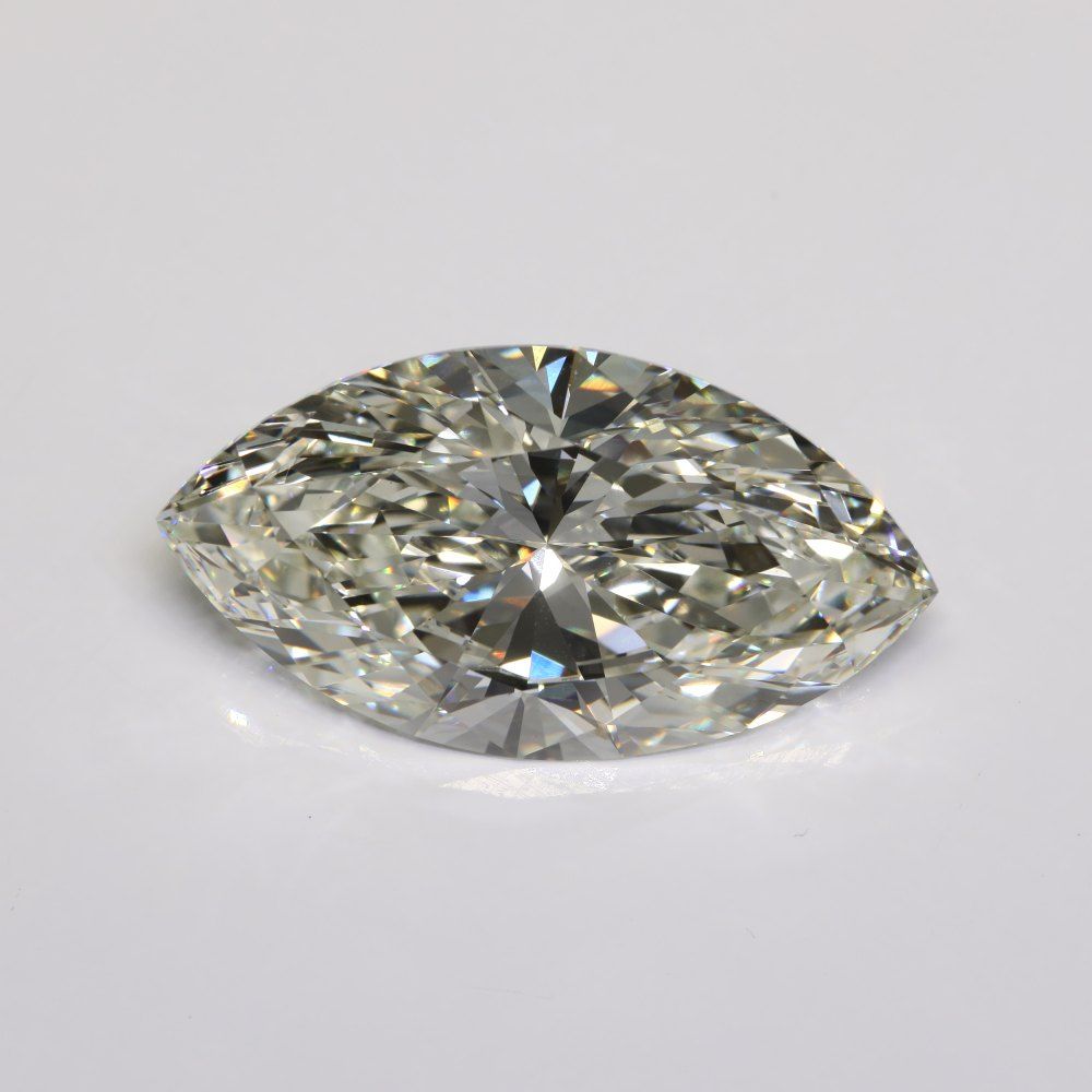 21.10 ct. marquise Lab Grown Diamond front image