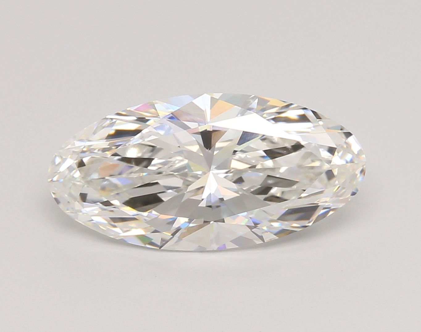4.07 ct. oval Lab Grown Diamond front image
