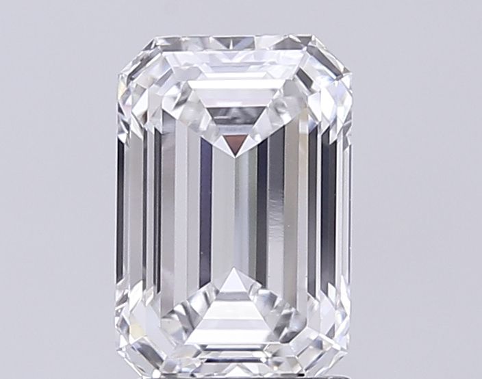 2.58 ct. emerald Lab Grown Diamond front image