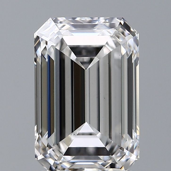 2.55 ct. emerald Lab Grown Diamond front image