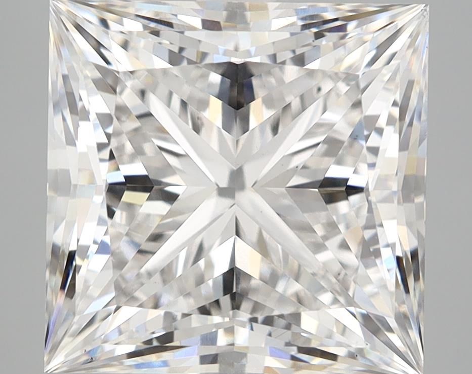 7.10 ct. princess Lab Grown Diamond front image