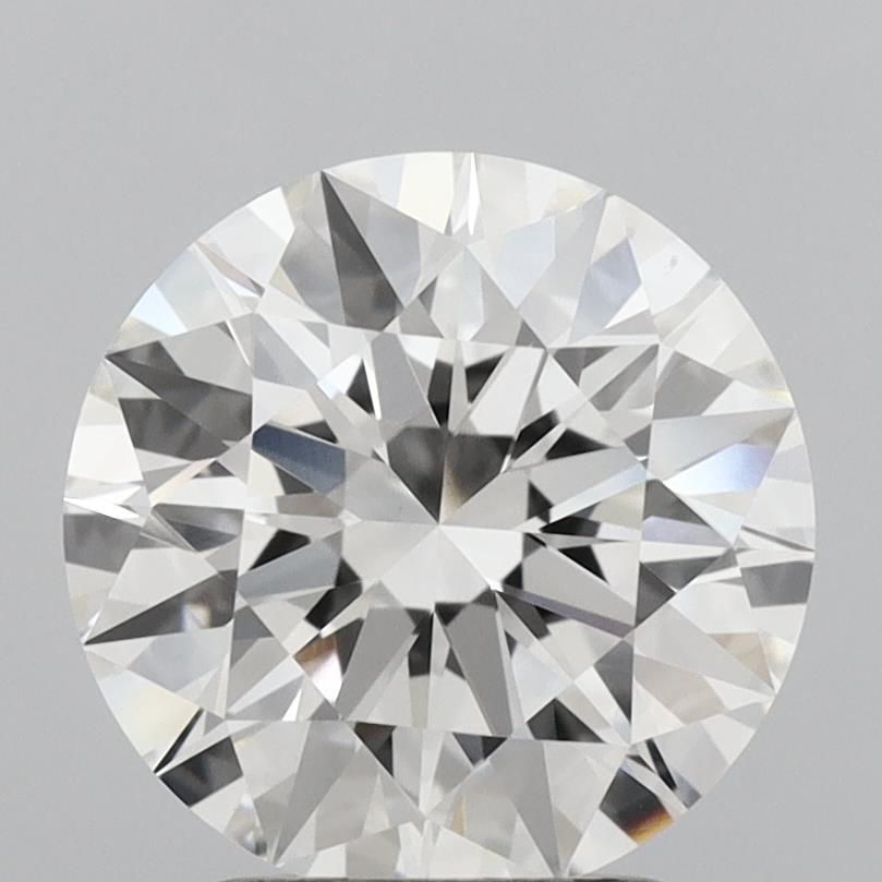 2.50 ct. round Lab Grown Diamond front image