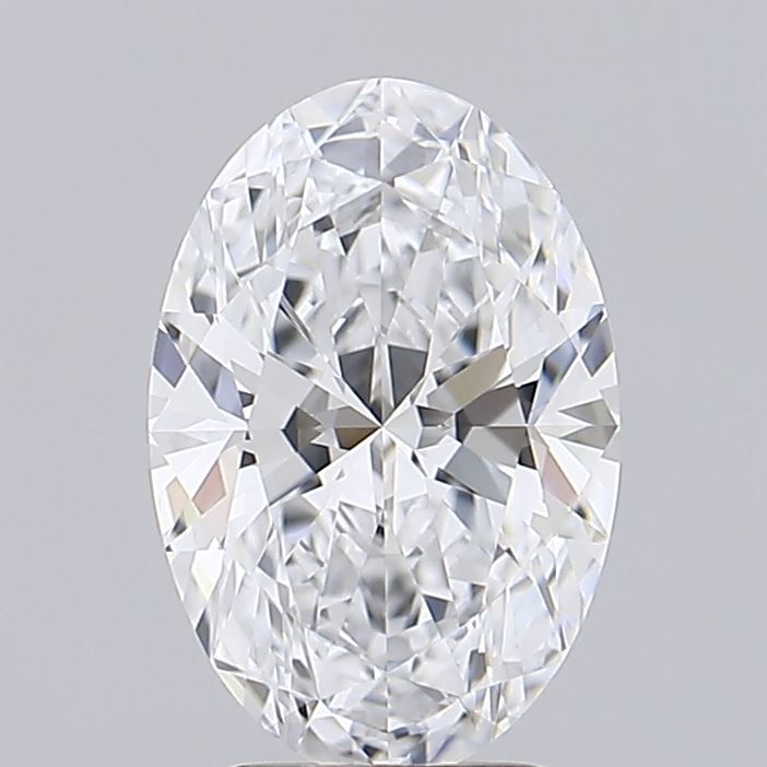 2.09 ct. oval Lab Grown Diamond front image