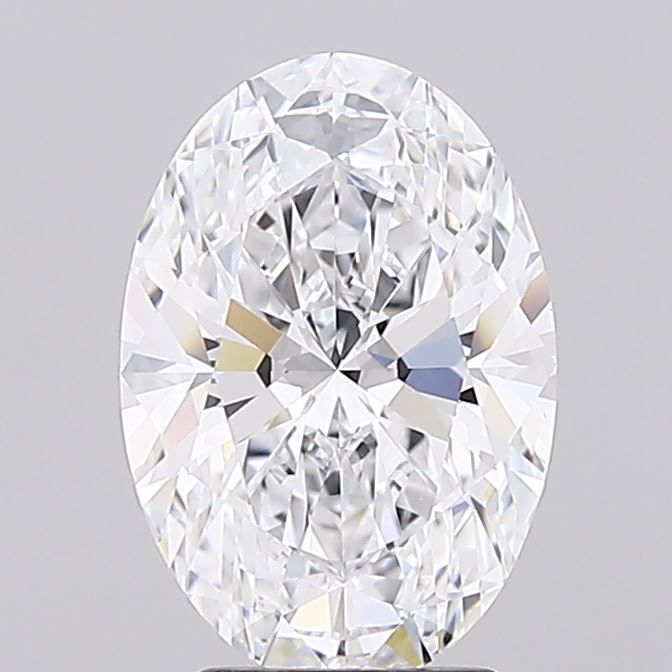 2.91 ct. oval Lab Grown Diamond front image