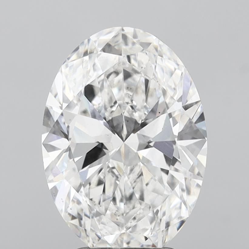 3.05 ct. oval Lab Grown Diamond front image