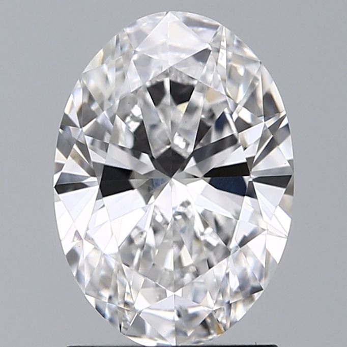 1.54 ct. oval Lab Grown Diamond front image