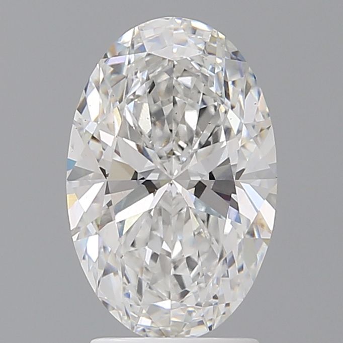 2.55 ct. oval Lab Grown Diamond front image