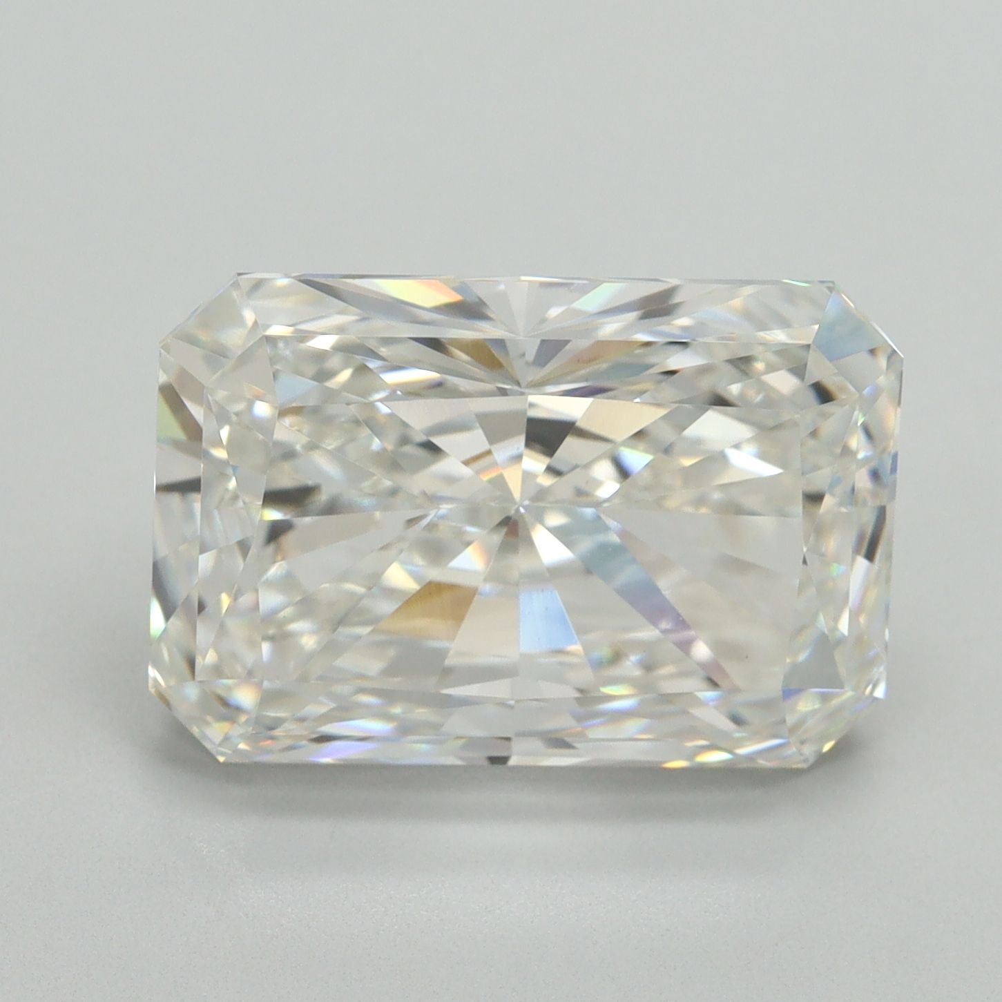 8.14 ct. radiant Lab Grown Diamond front image