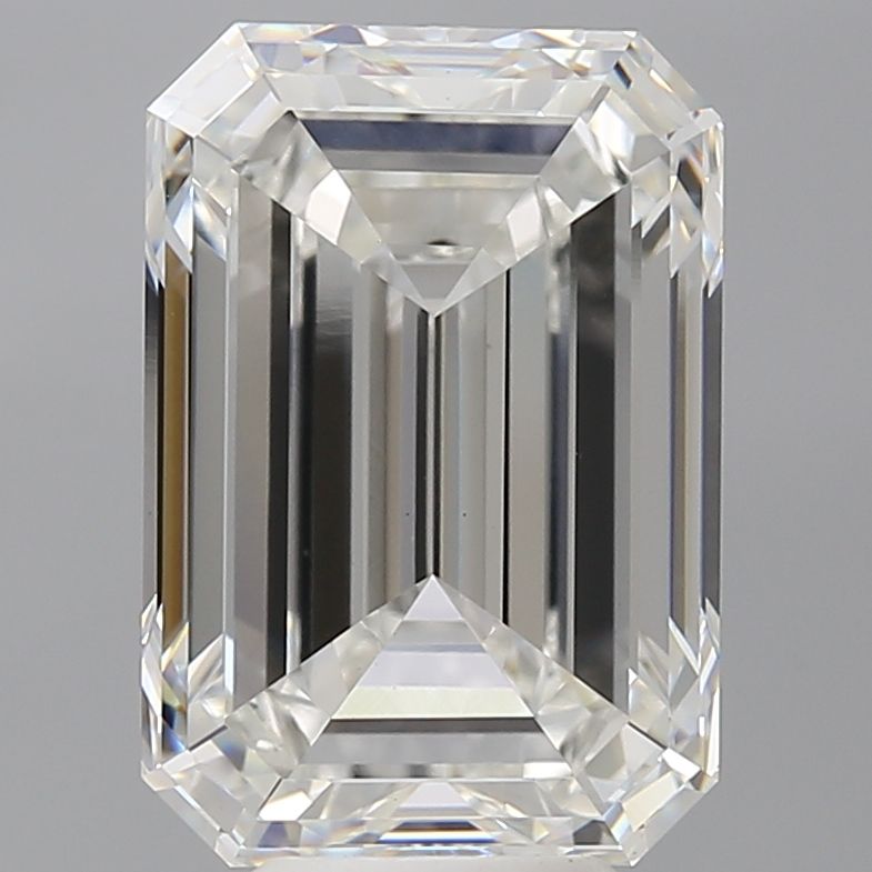 7.48 ct. emerald Lab Grown Diamond front image
