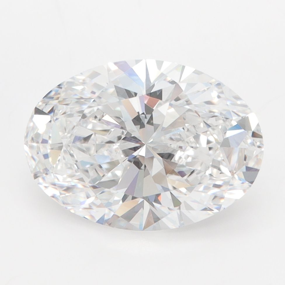 3.03 ct. oval Lab Grown Diamond front image