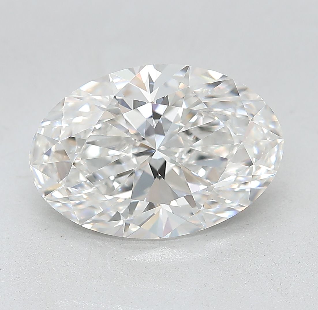 3.21 ct. oval Lab Grown Diamond front image