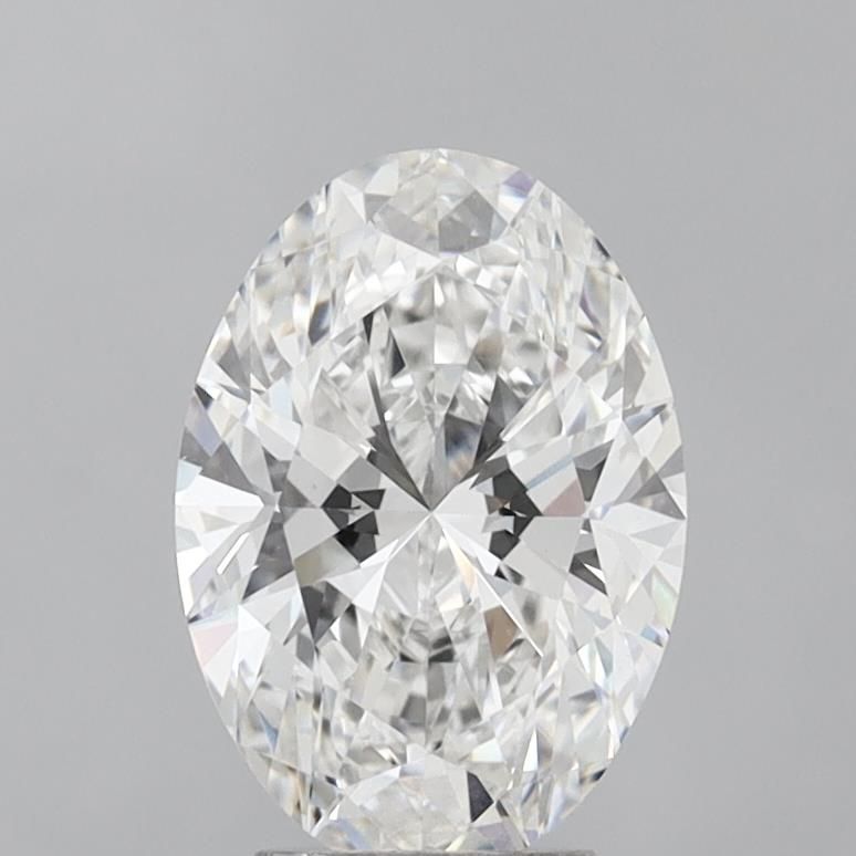 4.03 ct. oval Lab Grown Diamond front image