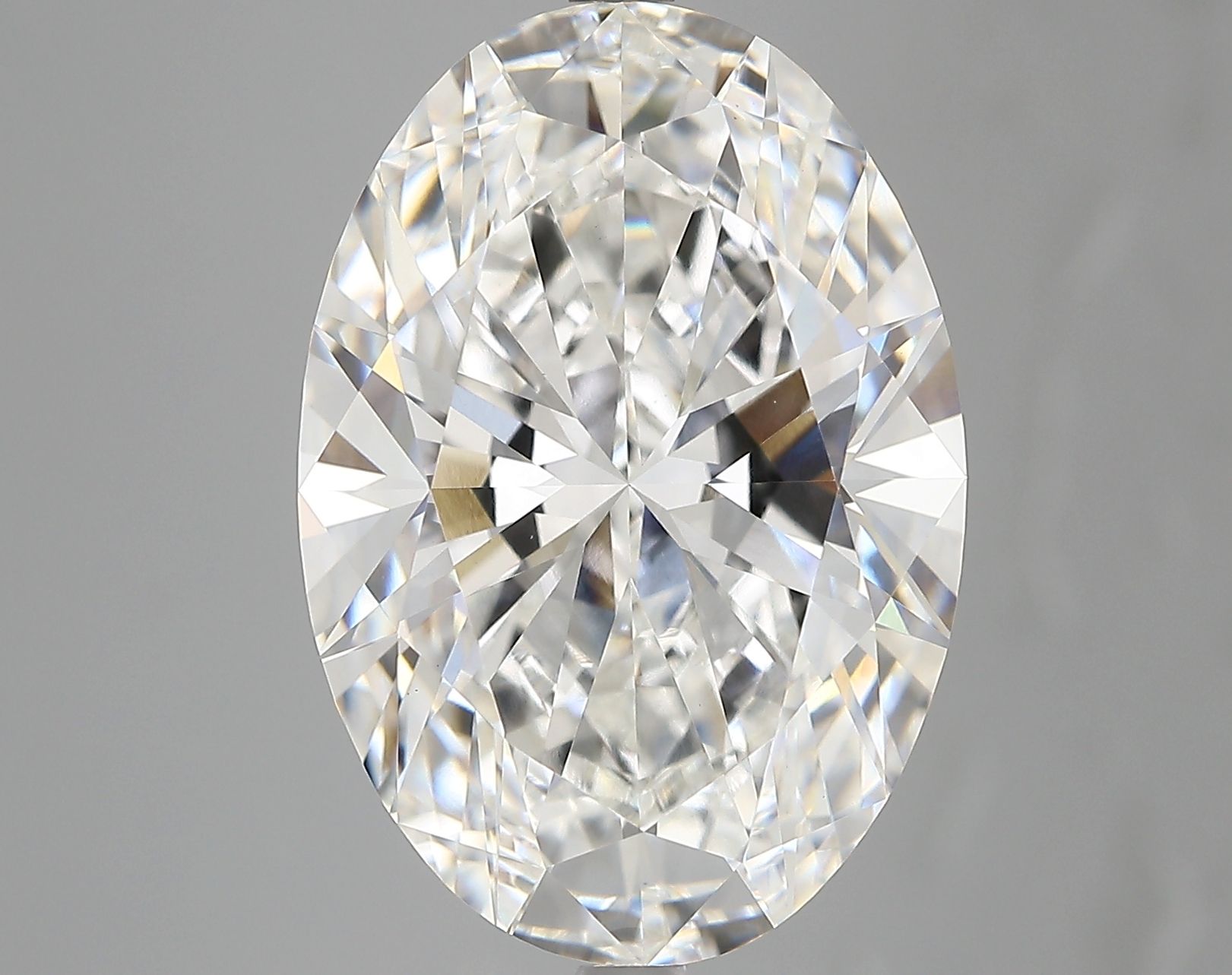 9.02 ct. oval Lab Grown Diamond front image