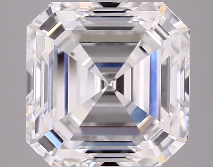 2.71 ct. asscher Lab Grown Diamond front image