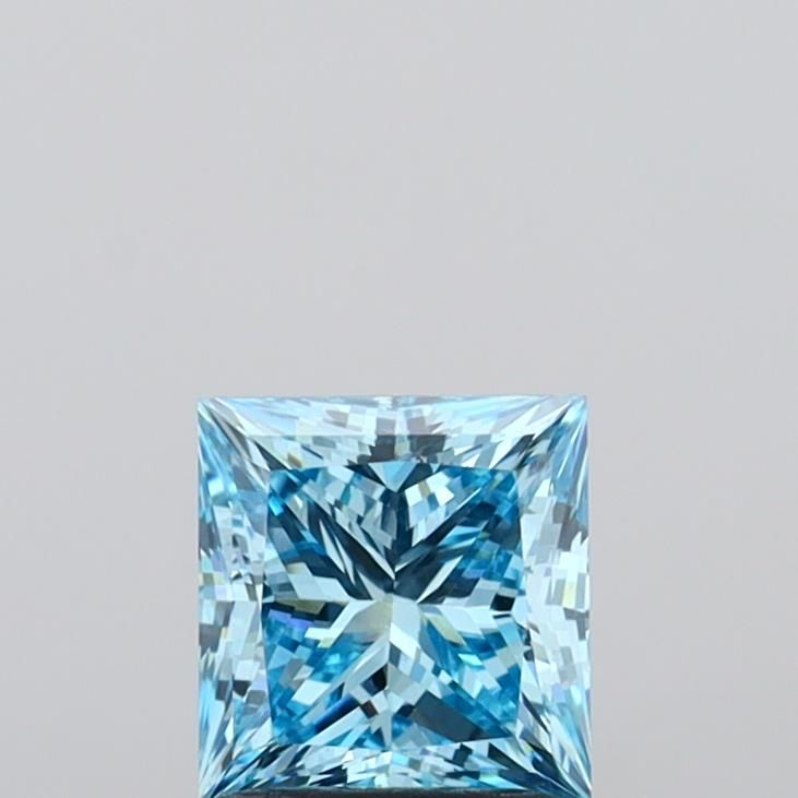 1.42 CT Fancy Vivid Blue PRINCESS