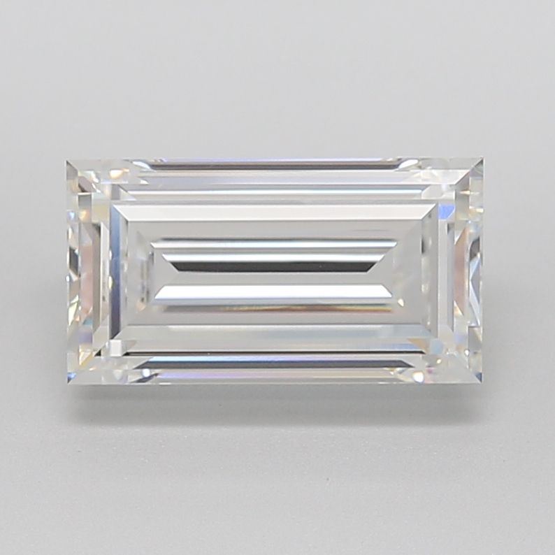 5.13 ct lab-grown Baguette Diamond