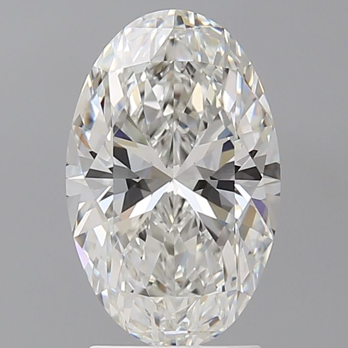 2.58 ct. oval Lab Grown Diamond front image