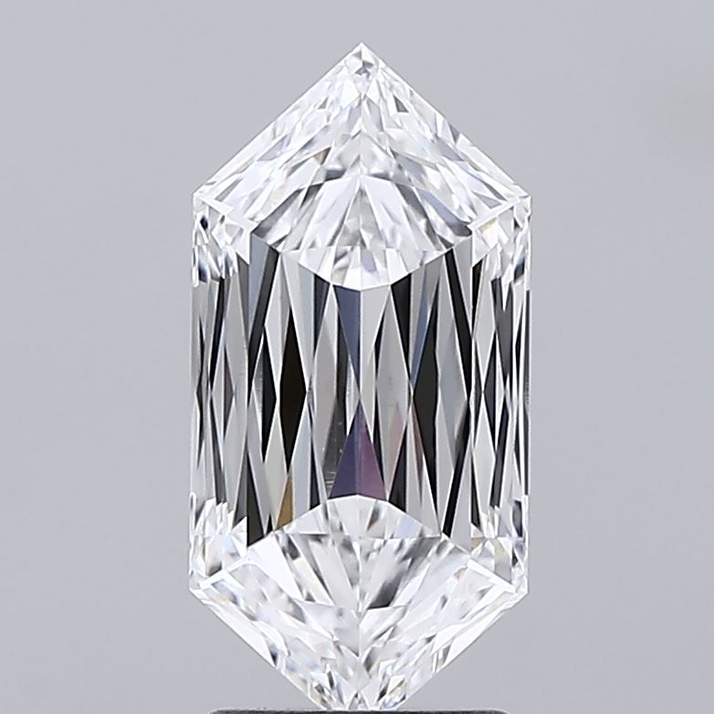 2.35 ct lab-grown Hexagonal Diamond