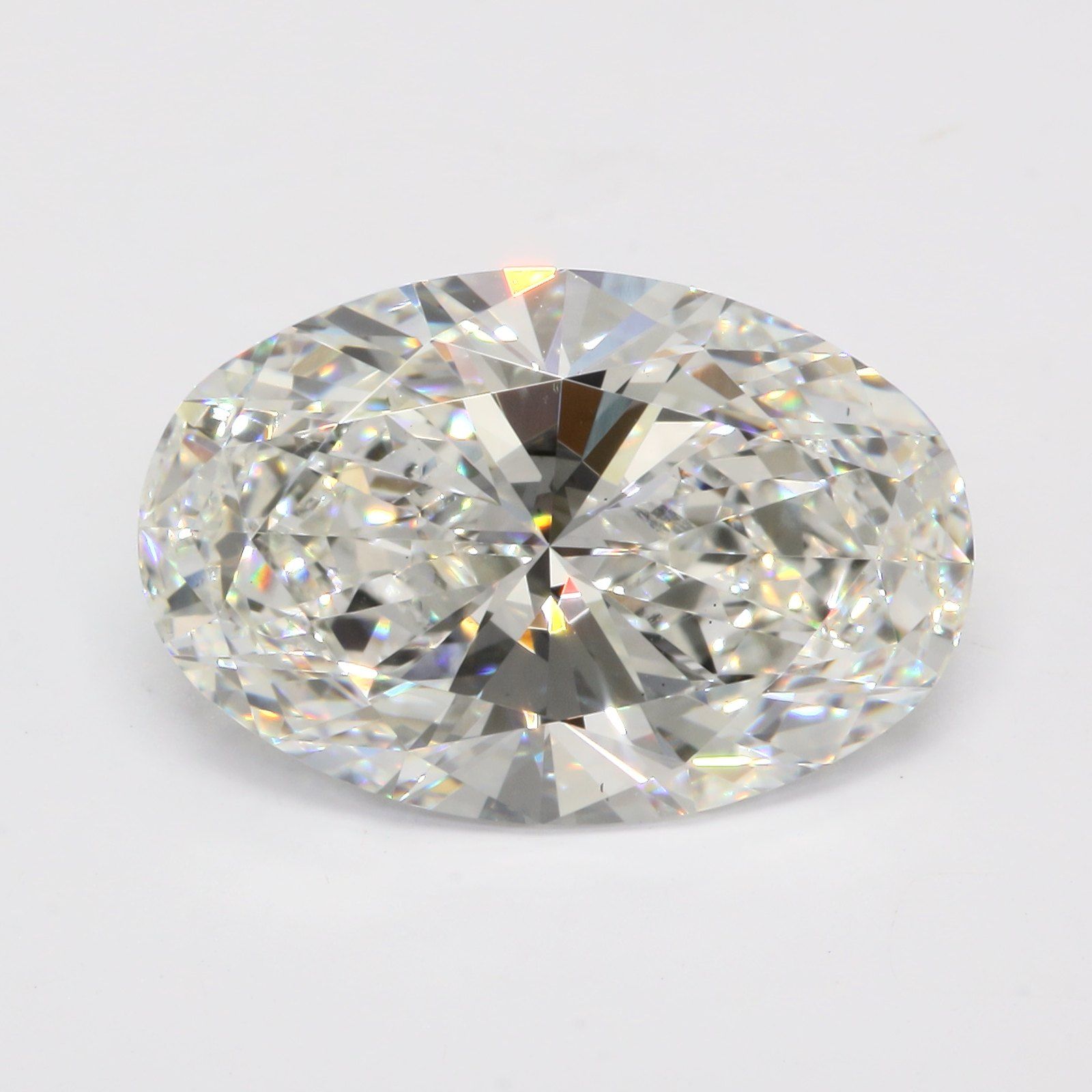 3.46 ct. oval Lab Grown Diamond front image