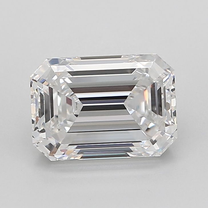 3.74 ct. emerald Lab Grown Diamond front image
