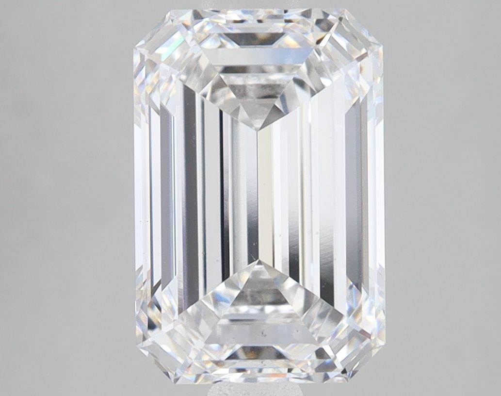 Diamant Émeraude 3.54 ct - Couleur E - Pureté VS2