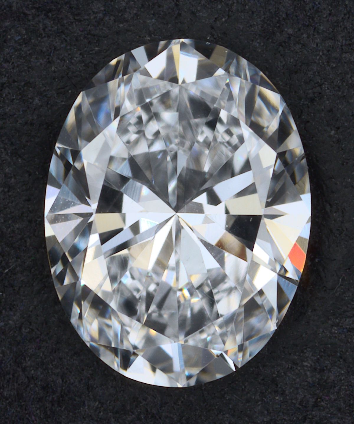 0.50 ct. oval Lab Grown Diamond front image