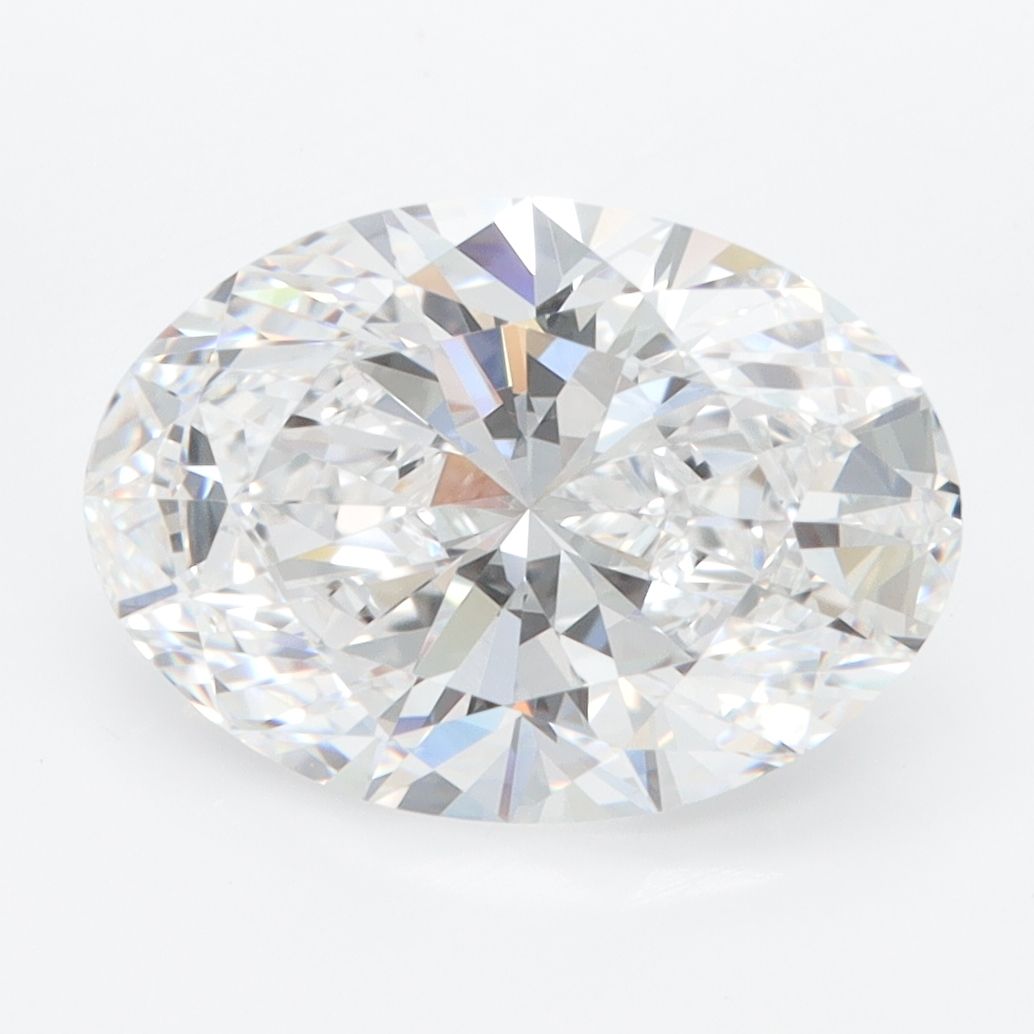 3.62 ct. oval Lab Grown Diamond front image