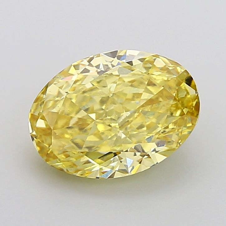 5.11 ct. oval Lab Grown Diamond front image