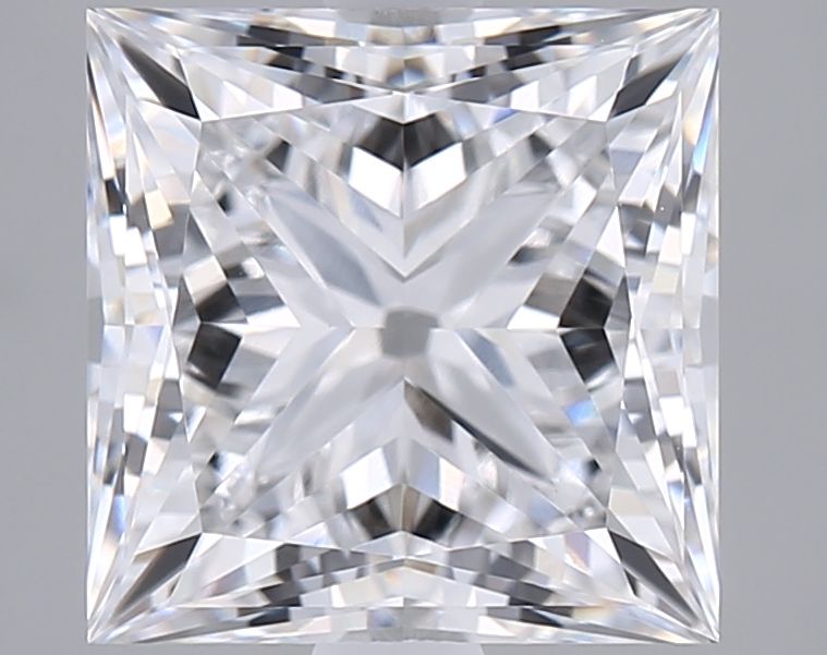3.15 ct. princess Lab Grown Diamond front image