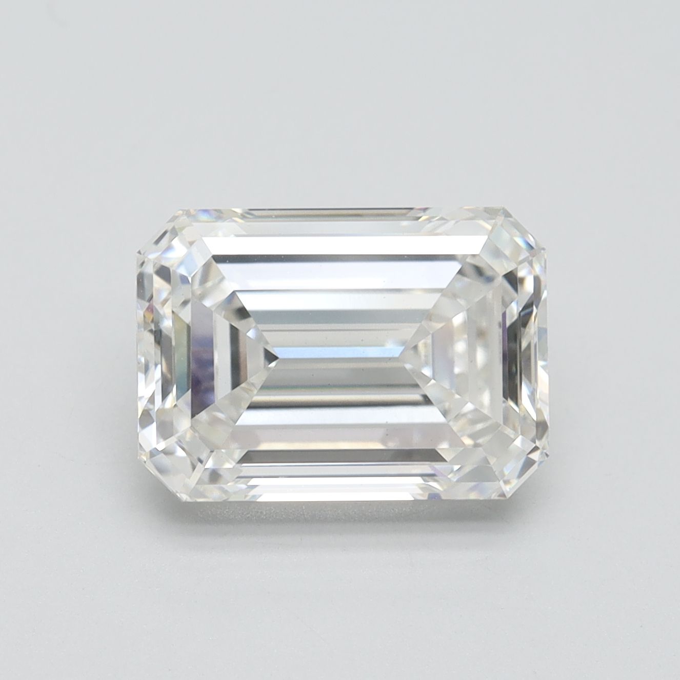 4.21 ct. emerald Lab Grown Diamond front image