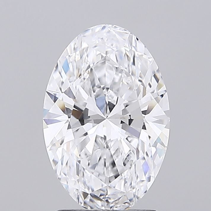 2.05 ct. oval Lab Grown Diamond front image