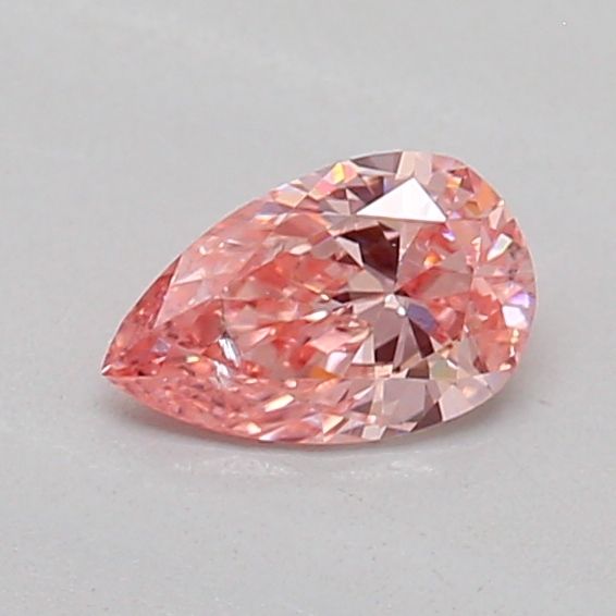 0.22 CT Fancy Vivid Pink PEAR